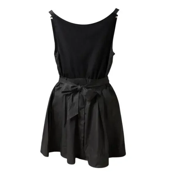 slim fit dress slacks LAUREN RALPH LAUREN Ruffled Chiffon Fit & Flare Dress – DGFOutlet main image 0